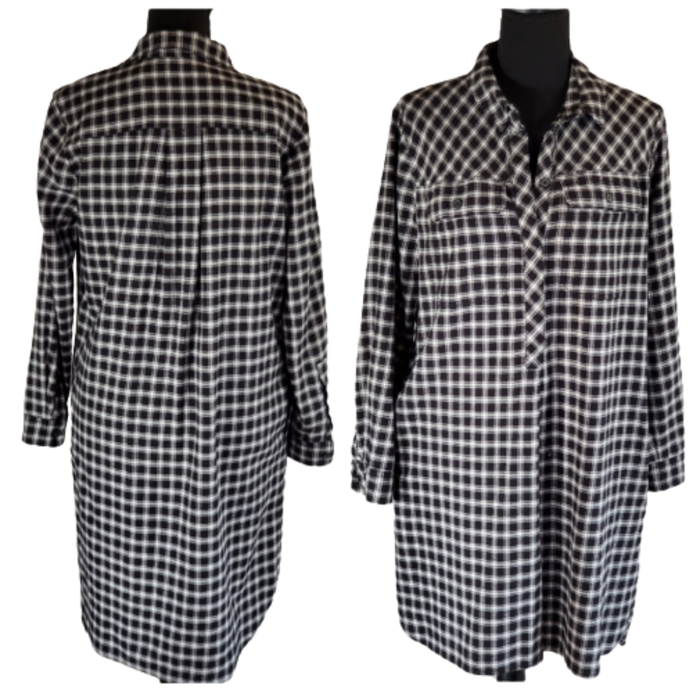 Madewell Daywalk‎ Shirtdress in Hillsdale Plaid. - Picture 3 of 11